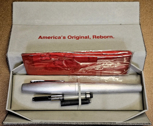 Esterbrook Camden Aluminum Silver Fountain Pen