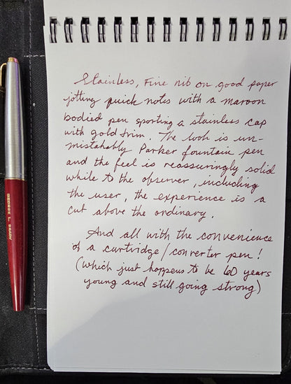 Parker 45 Fountain Pen, Steel Nib