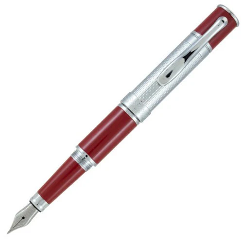 Monteverde Mini Jewelria Fountain Pen, Burgundy/Barley M