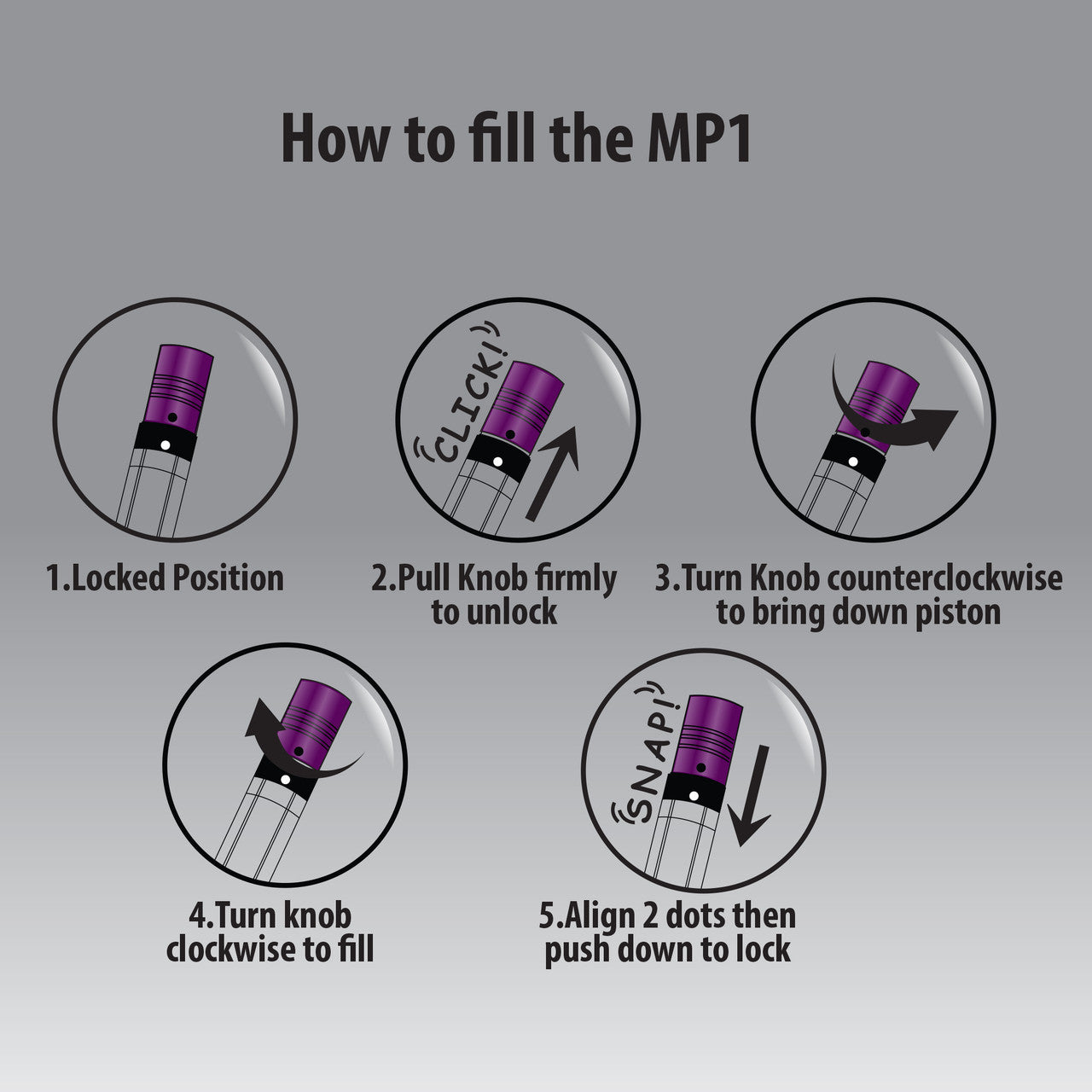 Monteverde MP1 Fountain Pen in Bright Blue