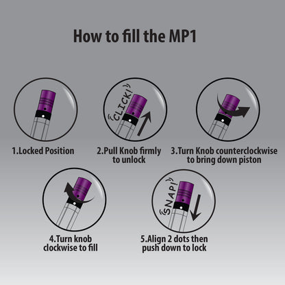 Monteverde MP1 Fountain Pen in Bright Blue