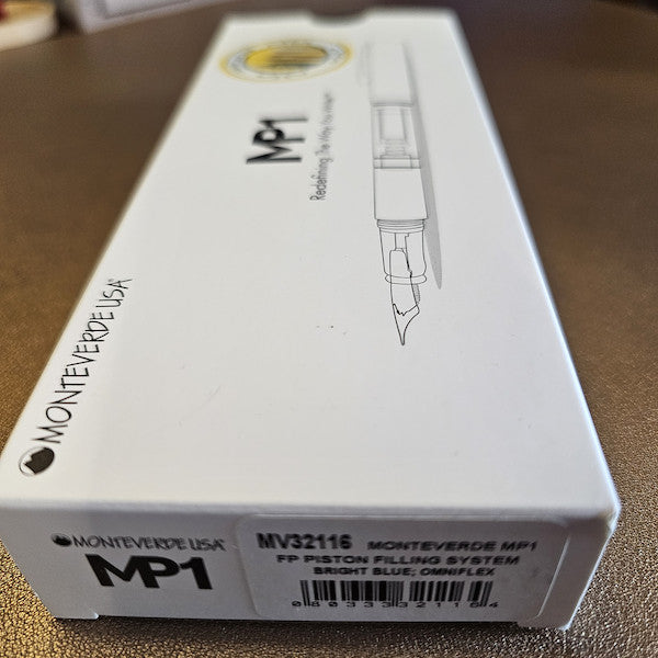 Monteverde MP1 Fountain Pen in Bright Blue