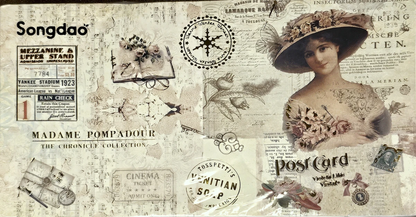 Songdao Madame Pompadour washi tape collection, 36 rolls