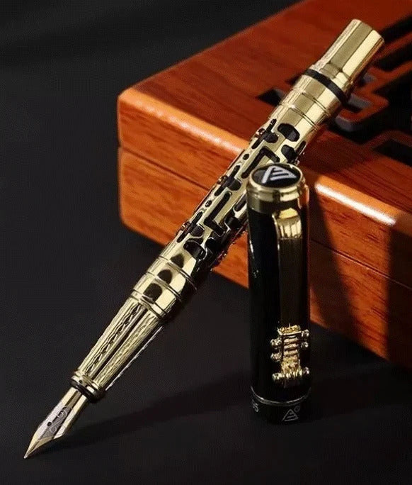 Lanbitou 3095 Filigre Violin Neck Fountain Pen