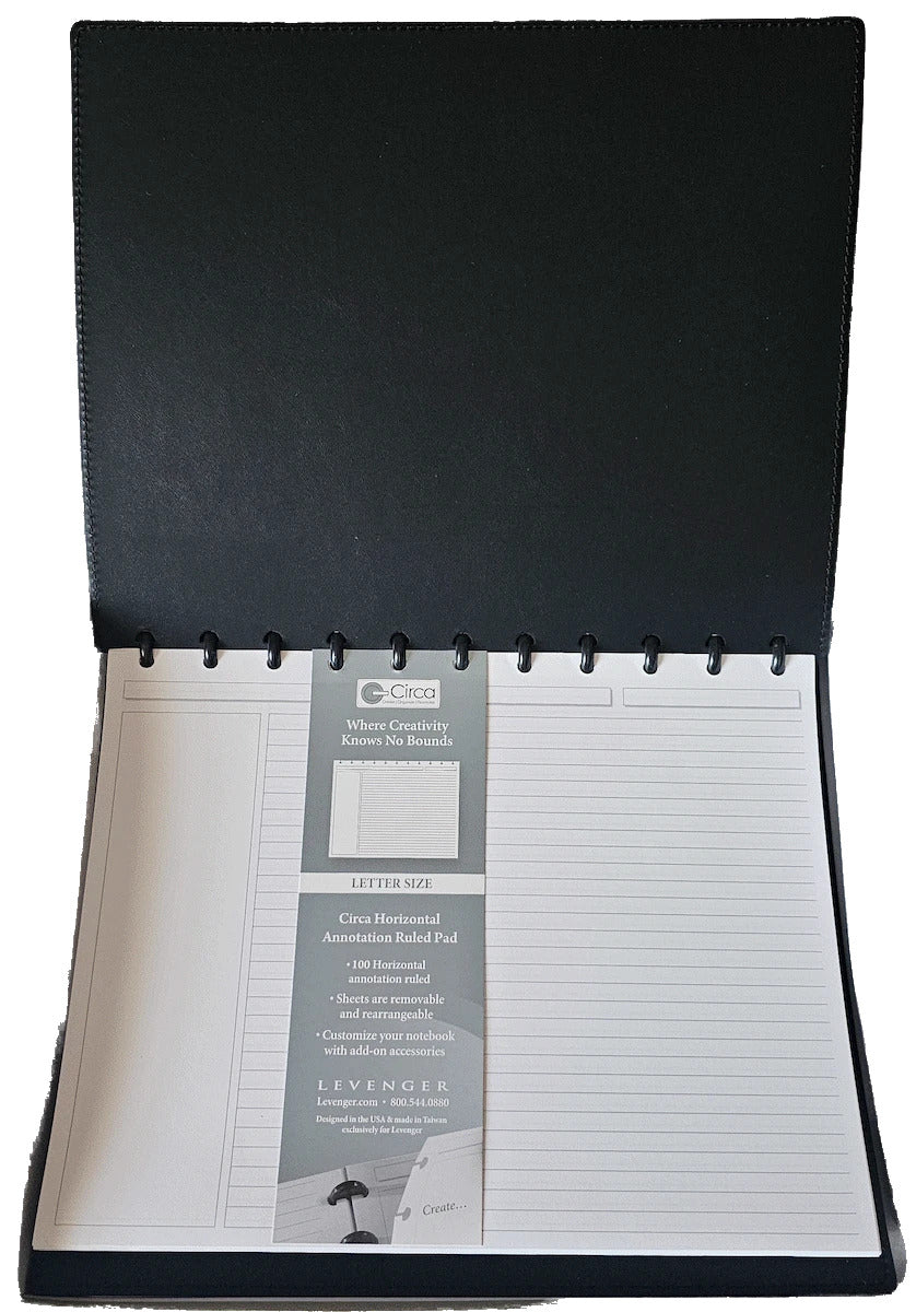 Circa Horizontal Annotation Ruled Notebook by Levenger